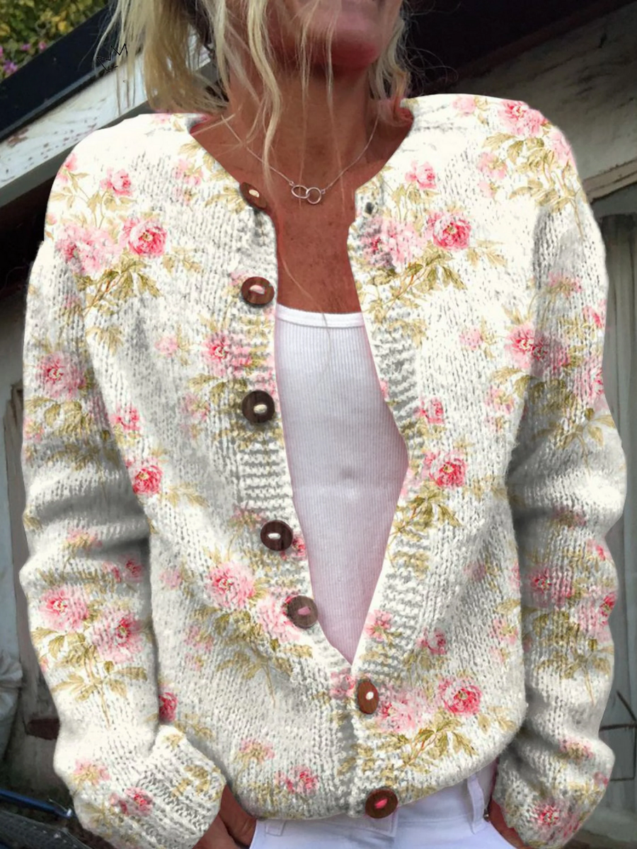 Rosalie™ | Cardigan Roseraie