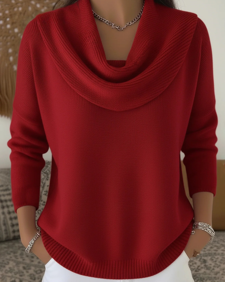 Giulia™ | Pull avec col volant confortable