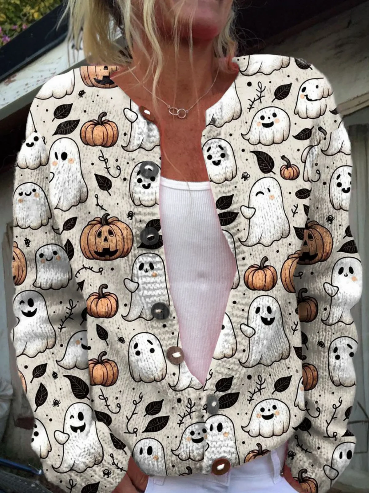 Lucienne™ | Cardigan Fantômes d’Automne