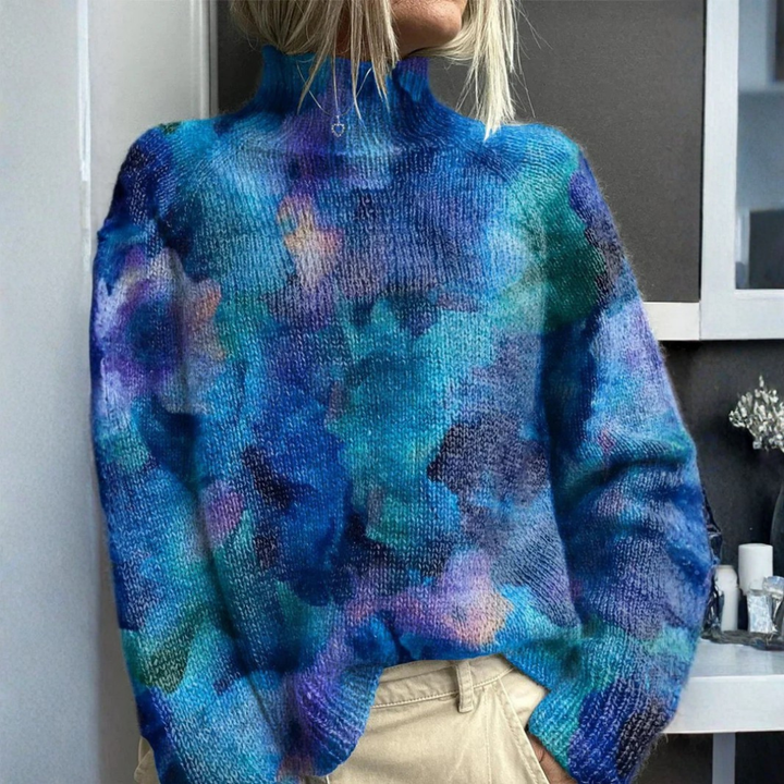 Ashley | Pull à col roulé chaud et élégant