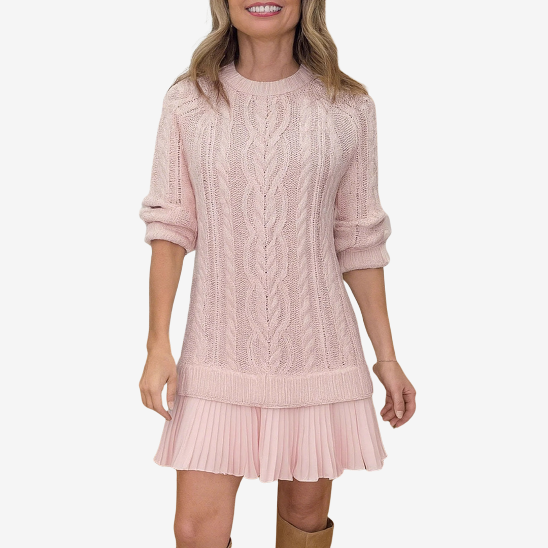 Maison Argent™ |  Robe Pull en Maille