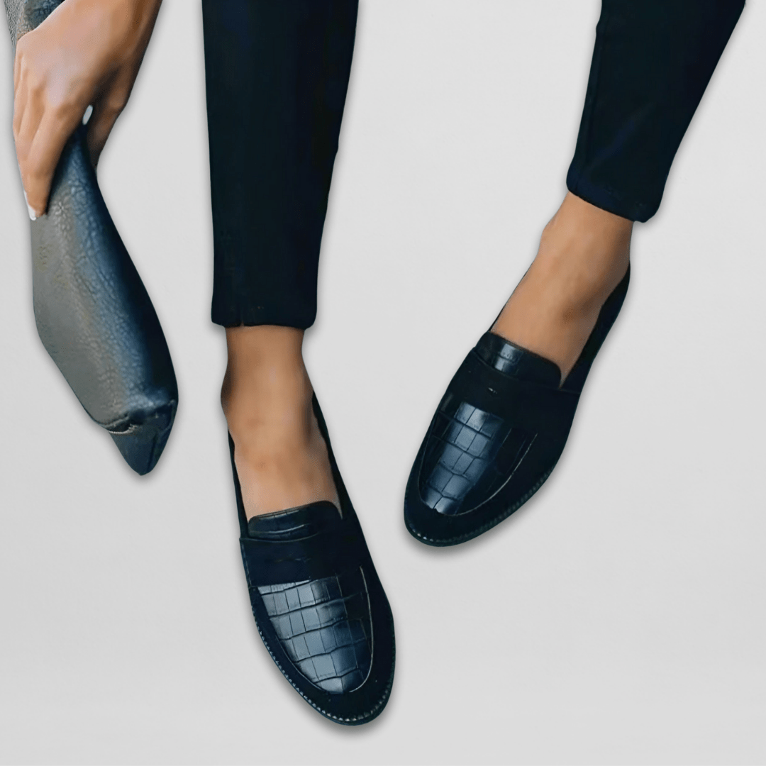 Mirelise | Mocassins Élégance Contrastée