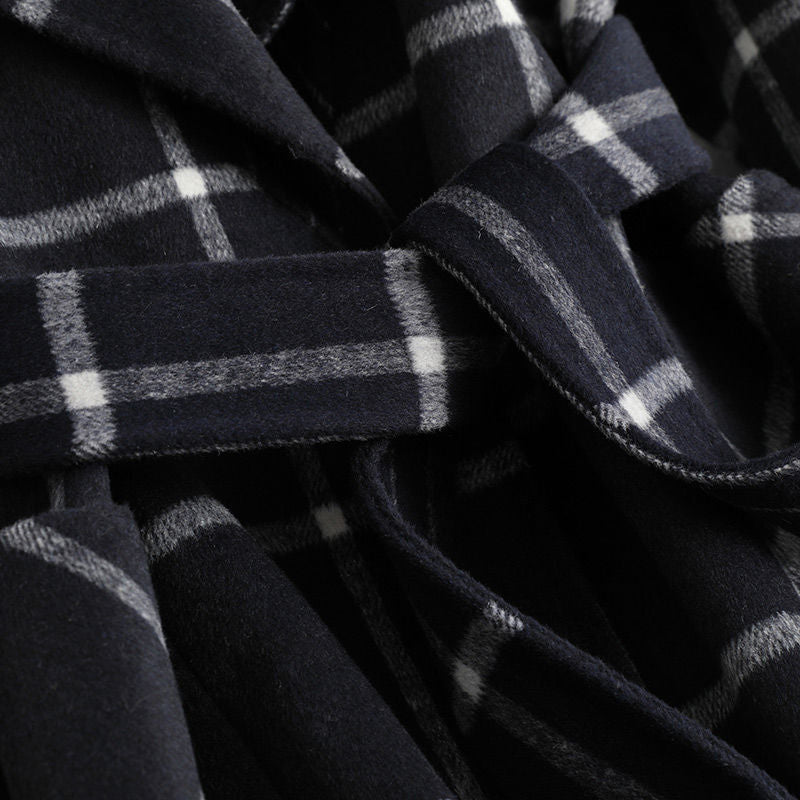 Valeria | Manteau élégant en laine à carreaux