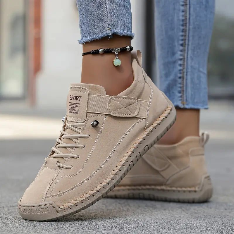 Mia™ | Baskets Confort Orthopédique Beige