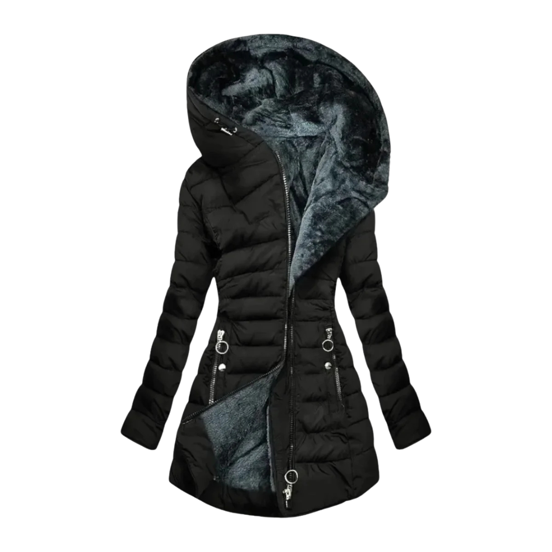 Camilla I Manteau d’hiver chaud et luxueux
