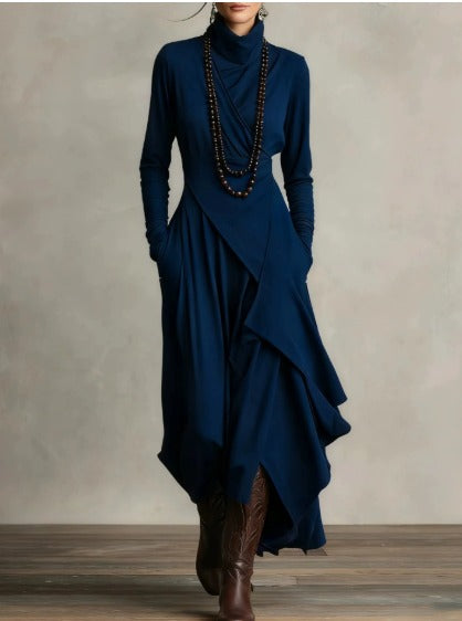LARISSA | Robe Asymétrique de Haute Qualité