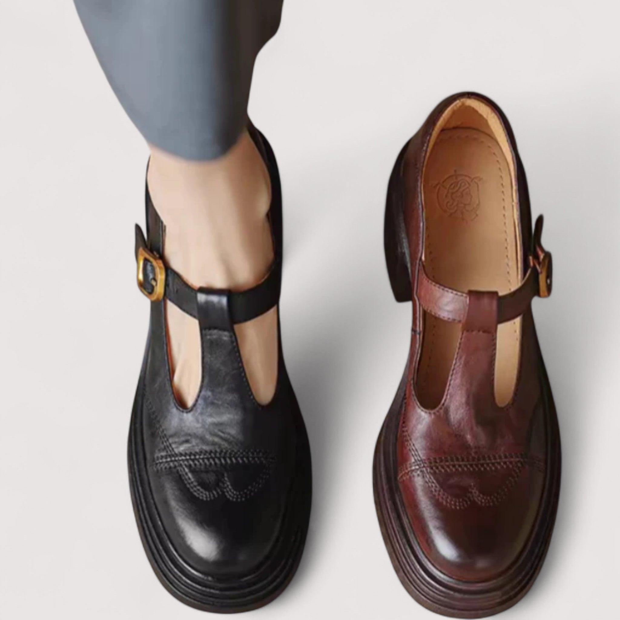 Rousseau Paris | Mocassin moderne avec design exclusif et imprimé tendance