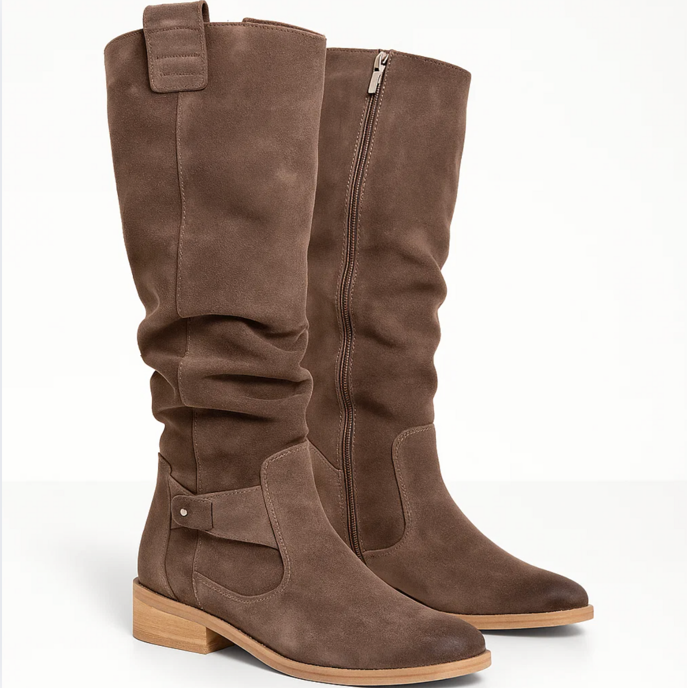 BelleVie | Bottes en daim élégantes