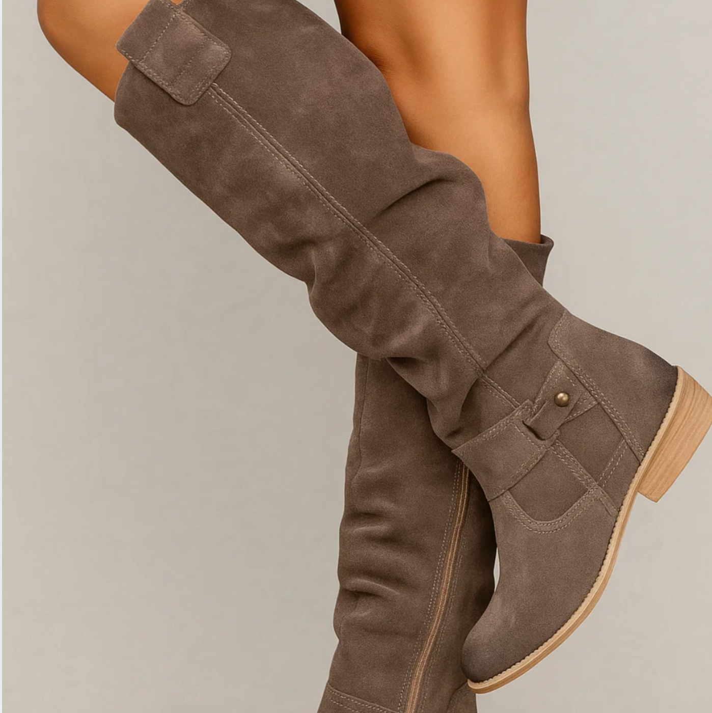 BelleVie | Bottes en daim élégantes