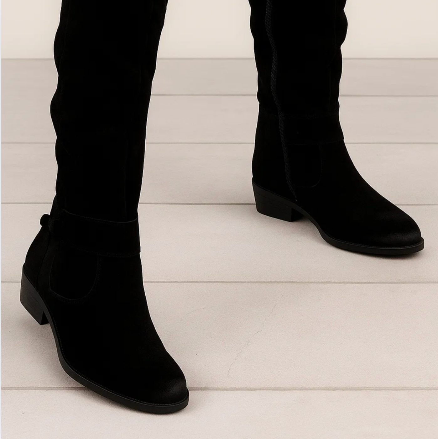BelleVie | Bottes en daim élégantes