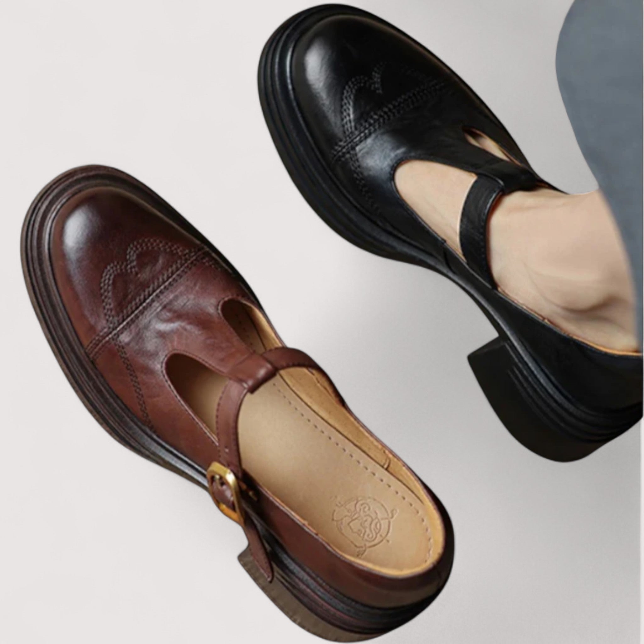 Rousseau Paris | Mocassin moderne avec design exclusif et imprimé tendance