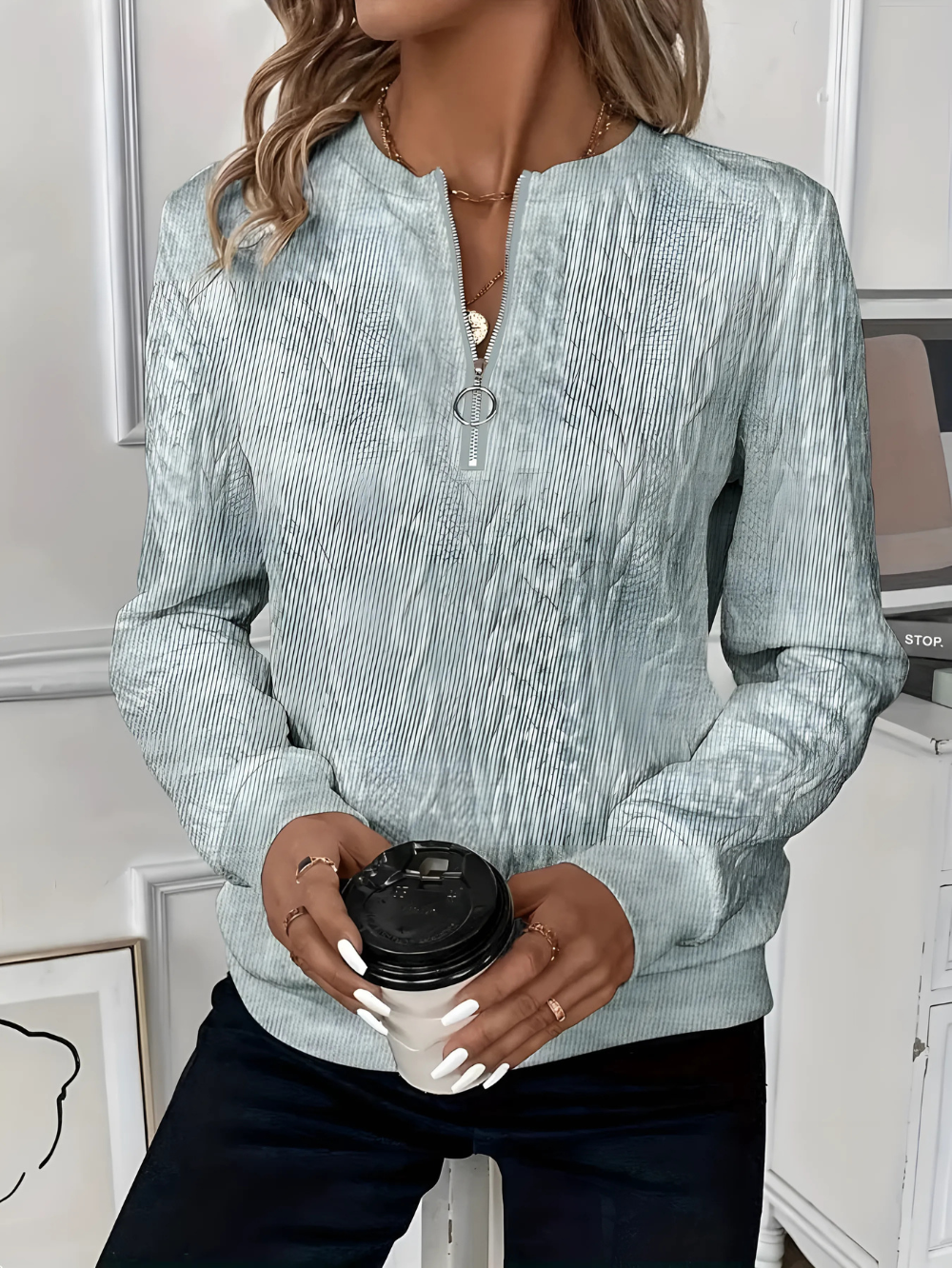 Emily™ | Pull Chic en Maille Raffinée