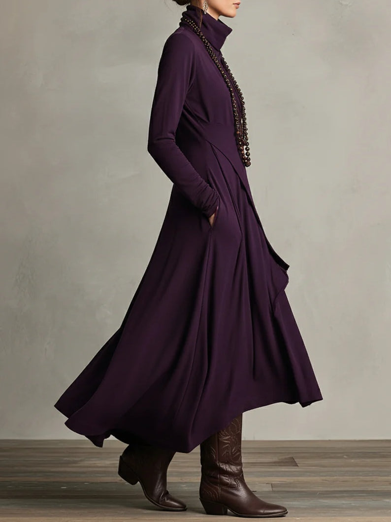 LARISSA | Robe Asymétrique de Haute Qualité