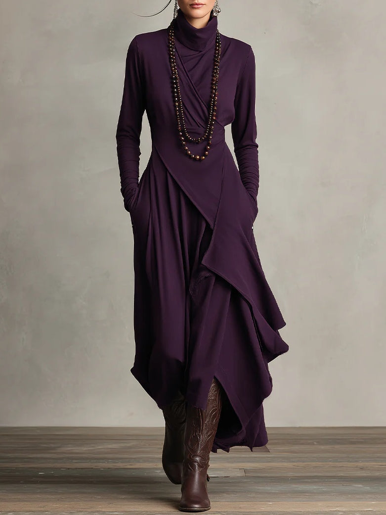 LARISSA | Robe Asymétrique de Haute Qualité
