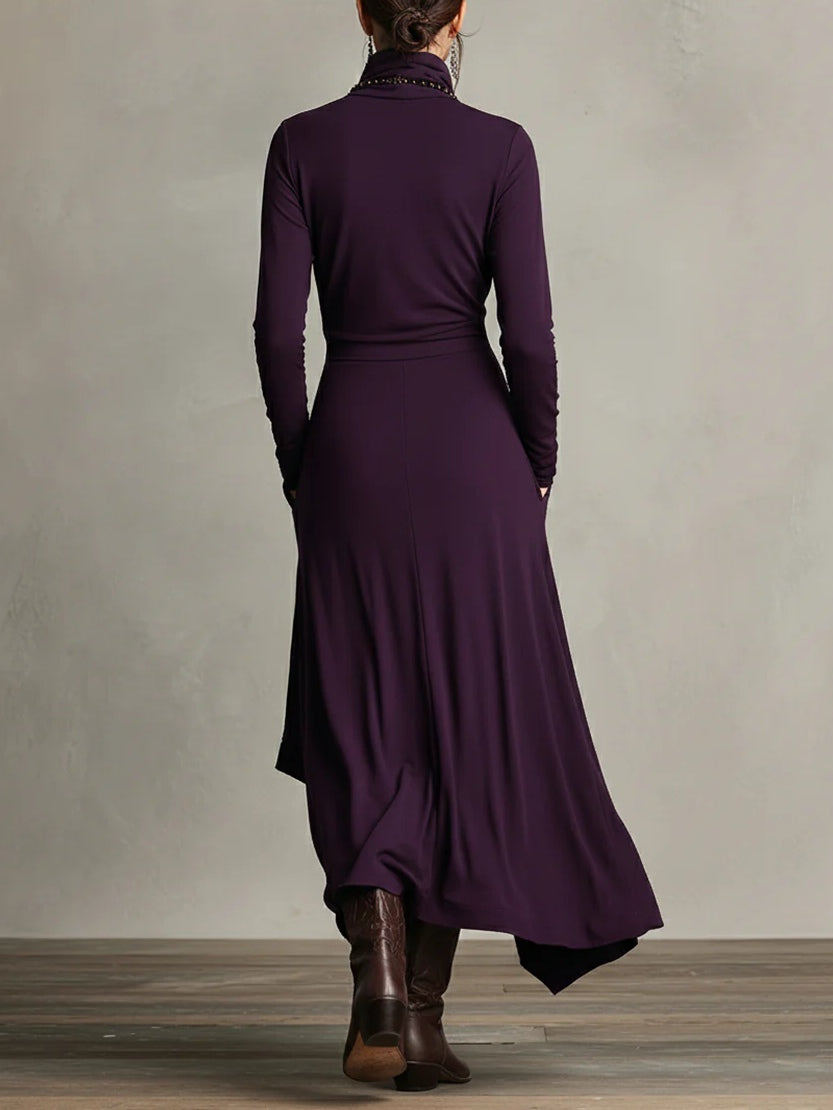 LARISSA | Robe Asymétrique de Haute Qualité