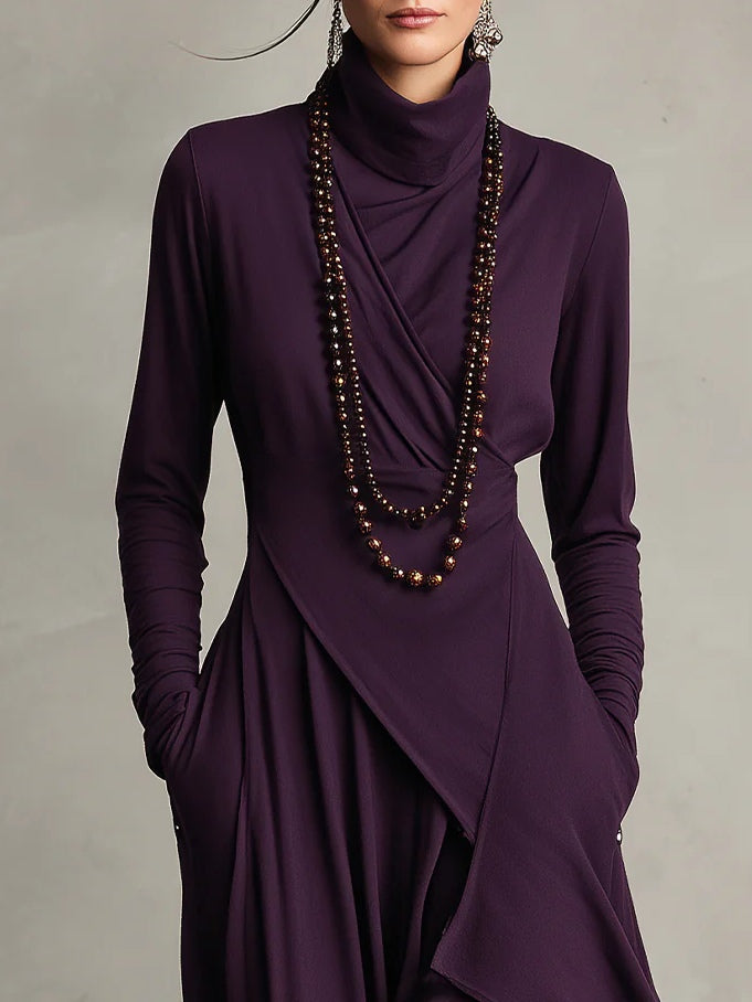 LARISSA | Robe Asymétrique de Haute Qualité