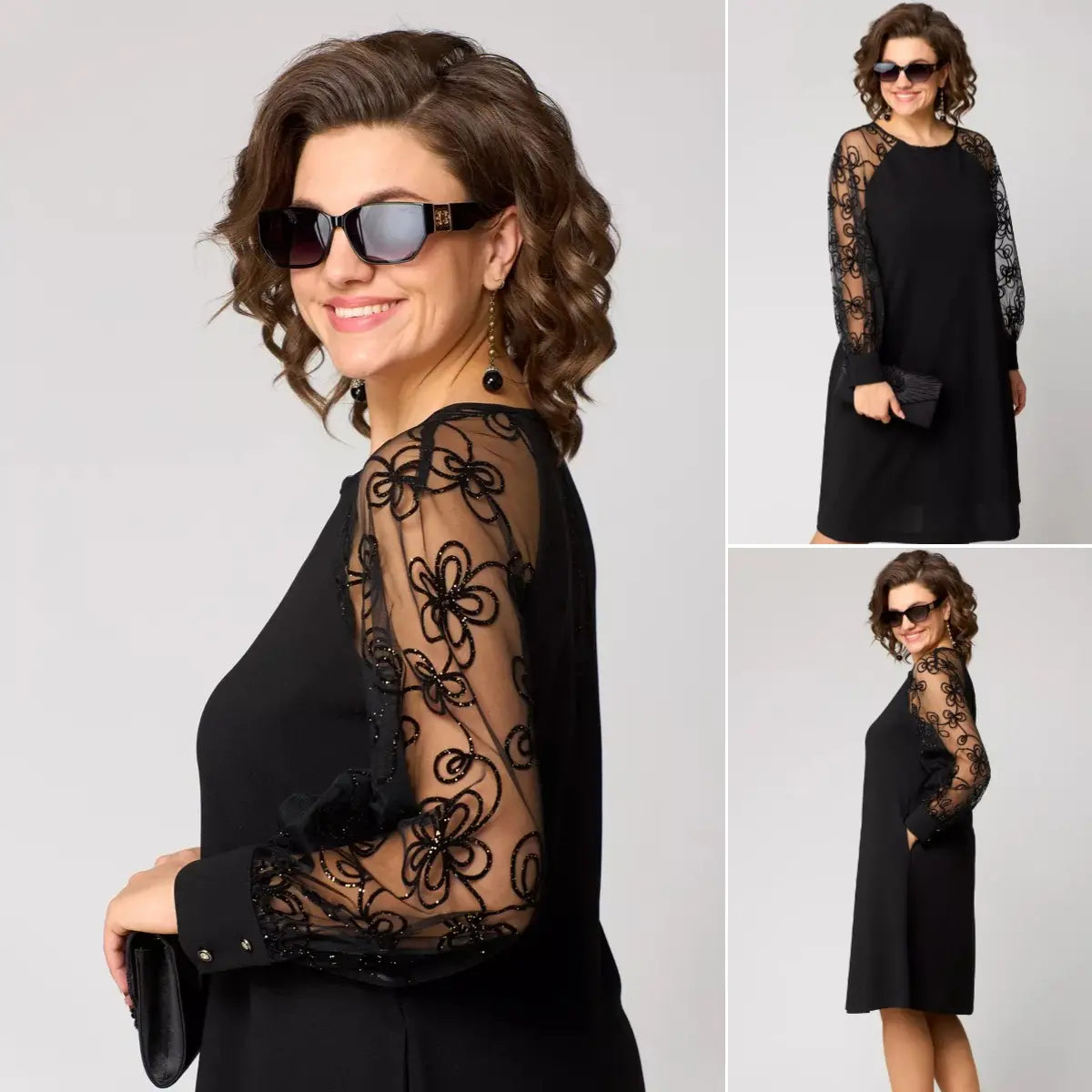 Regina | Robe midi classique pour les occasions spéciales