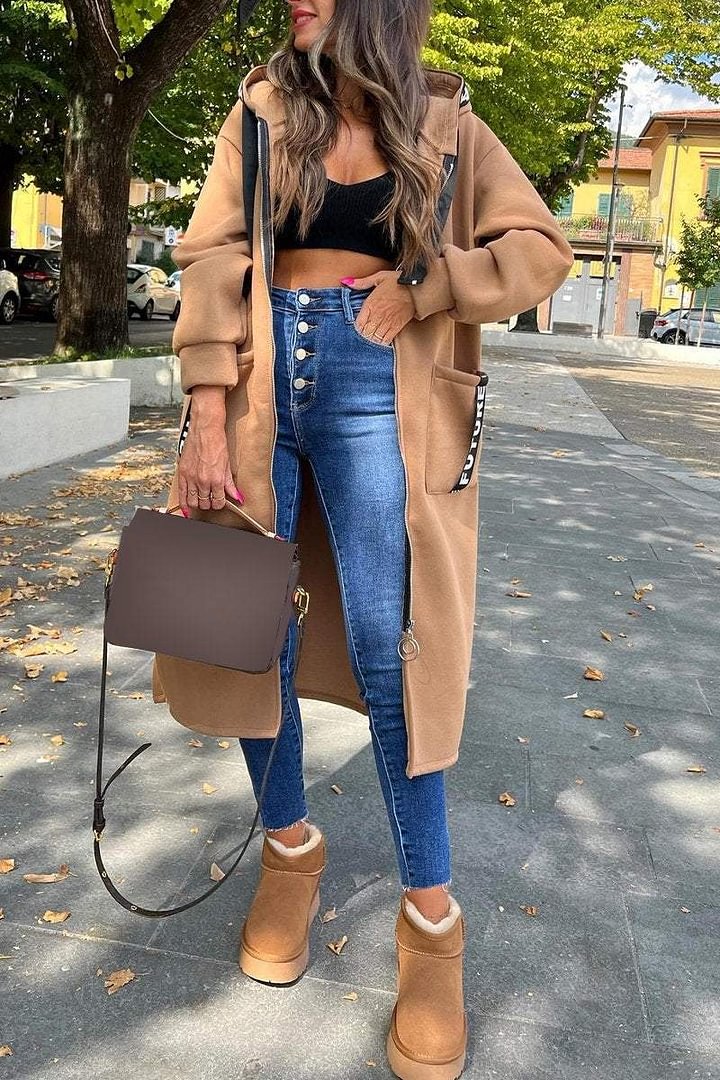 Maison Argent™ | Manteau Concon-Chic et Confortable