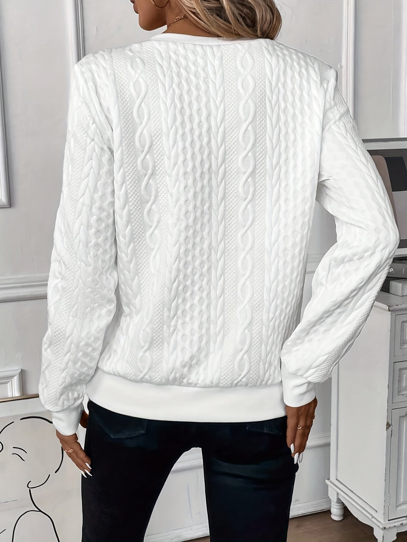 Emily™ | Pull Chic en Maille Raffinée