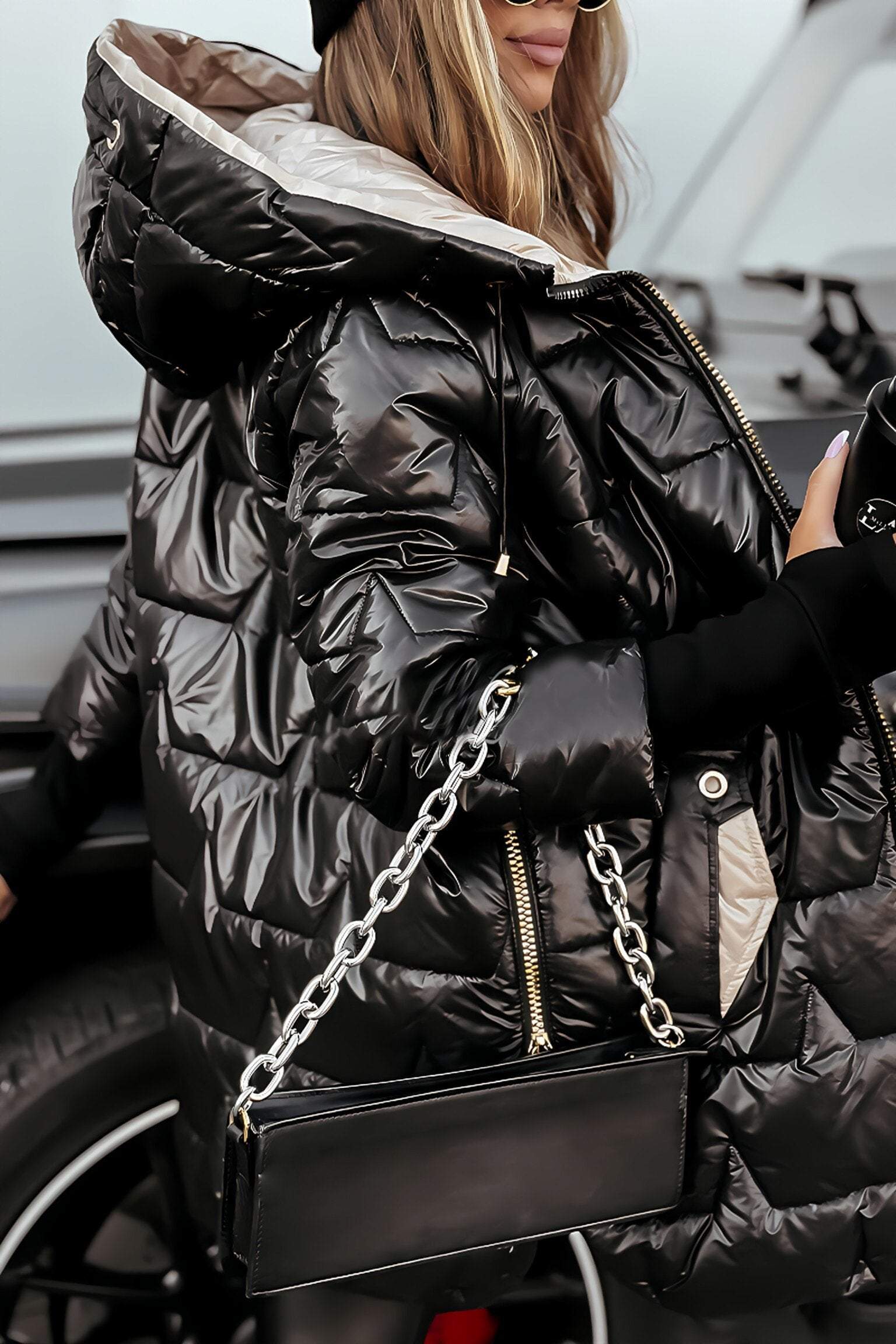 Argent™| Manteau à capuche pour l'automne