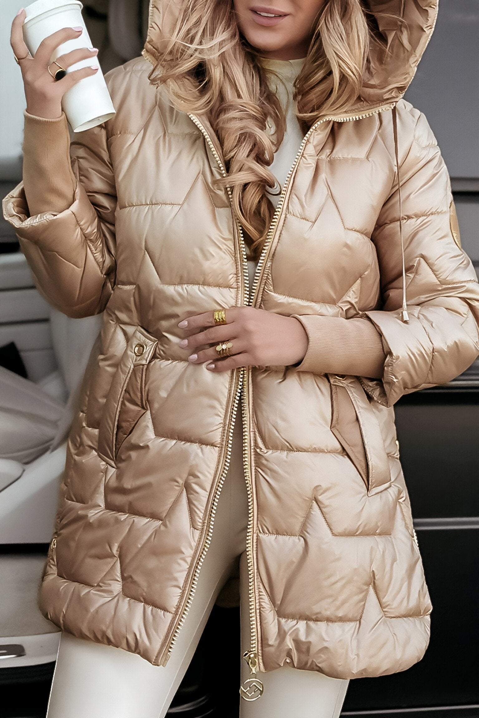 Argent™| Manteau à capuche pour l'automne