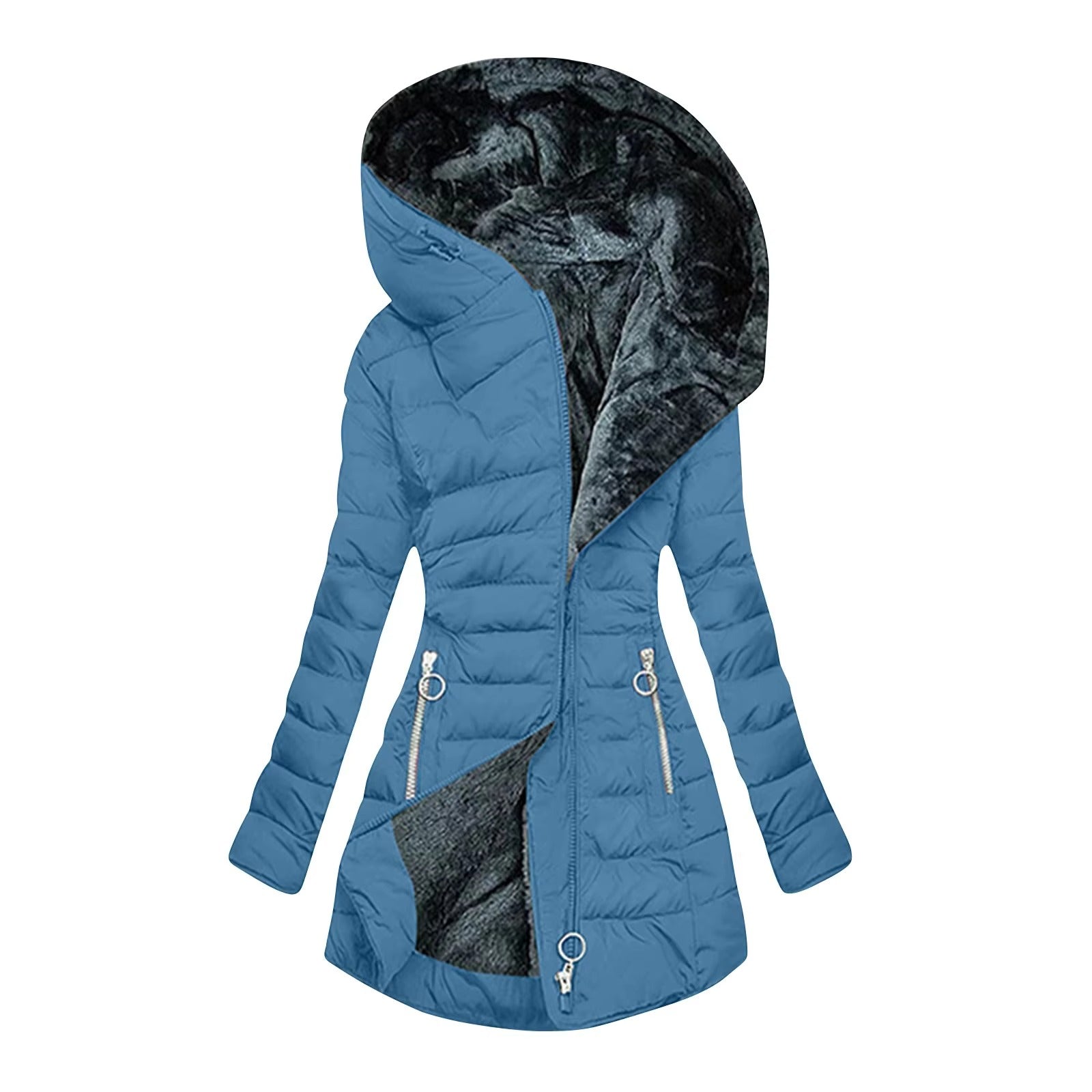Camilla I Manteau d’hiver chaud et luxueux