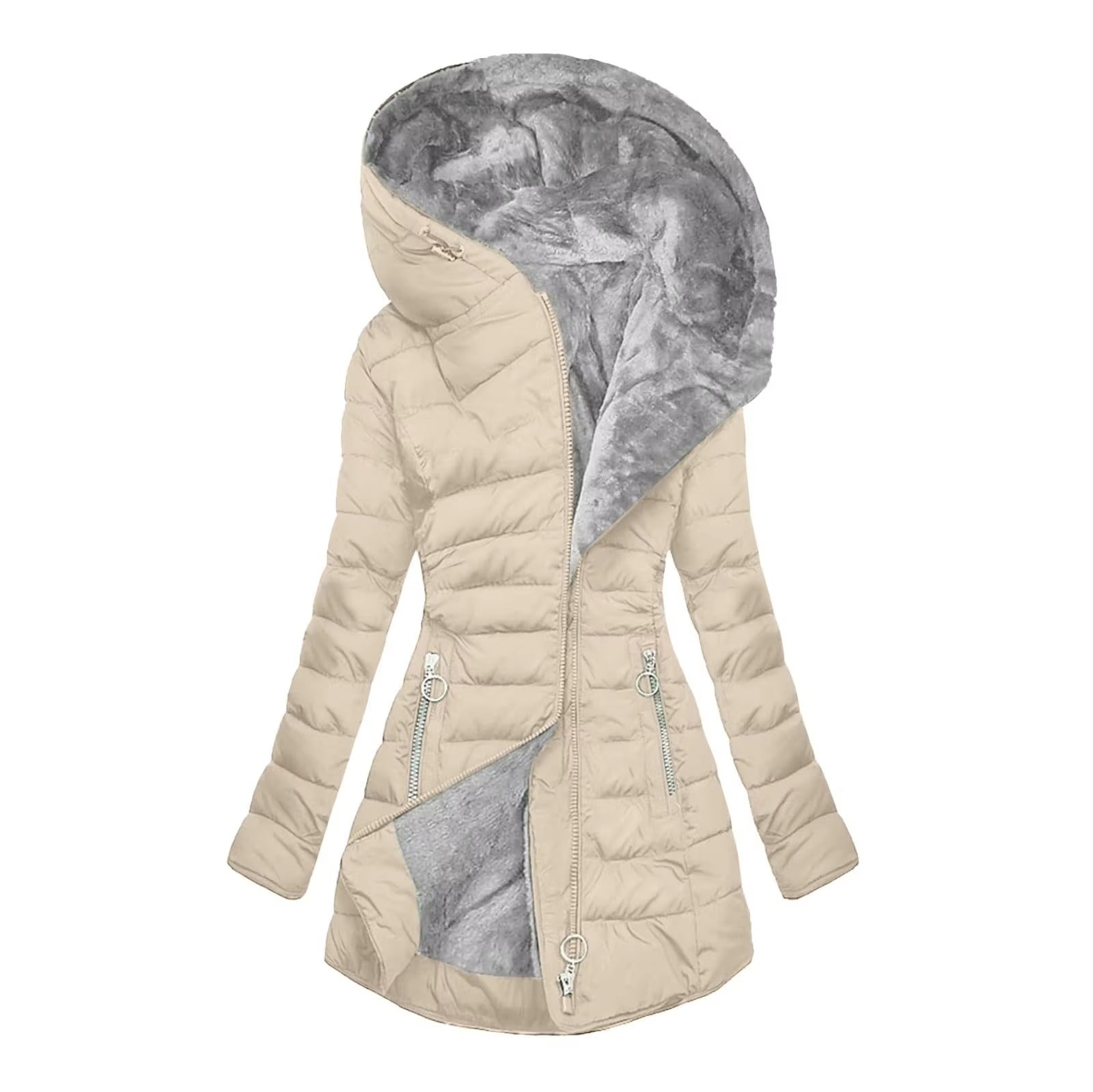 Camilla I Manteau d’hiver chaud et luxueux