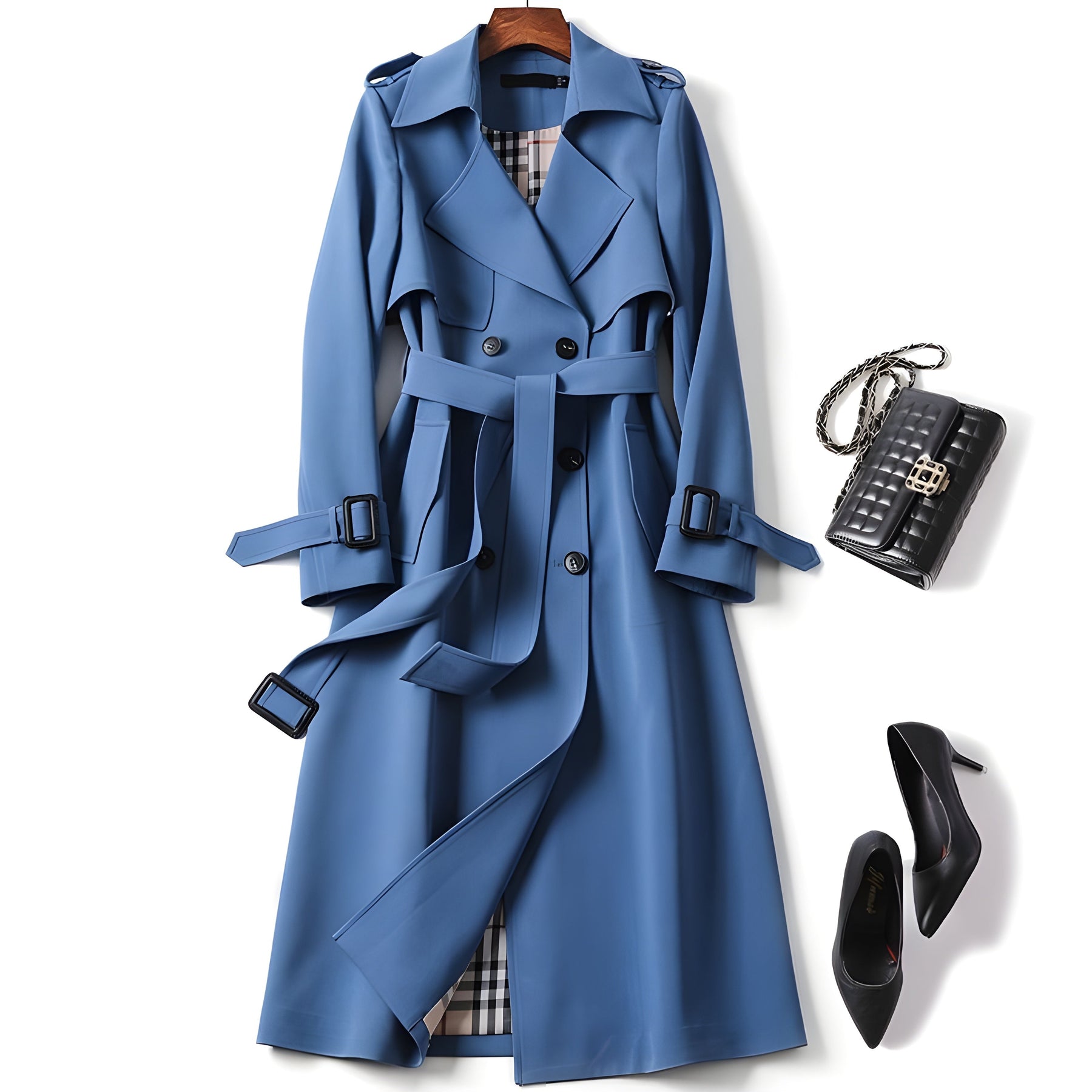 Argent™ | Trench-coat élégant et stylé